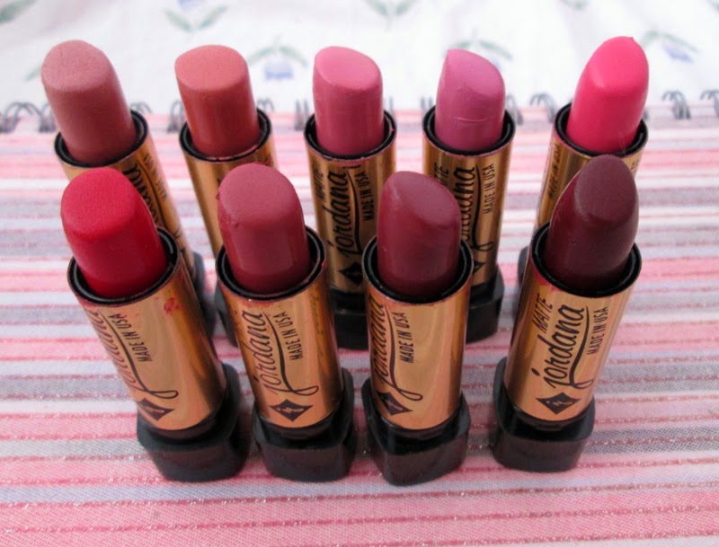 Toothfairy's beauty tales Jordana matte lipsticks! Swatches & Review!