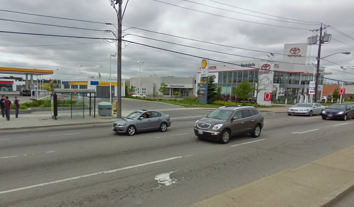 lost toronto Dufferin and Lawrence/Then and Now