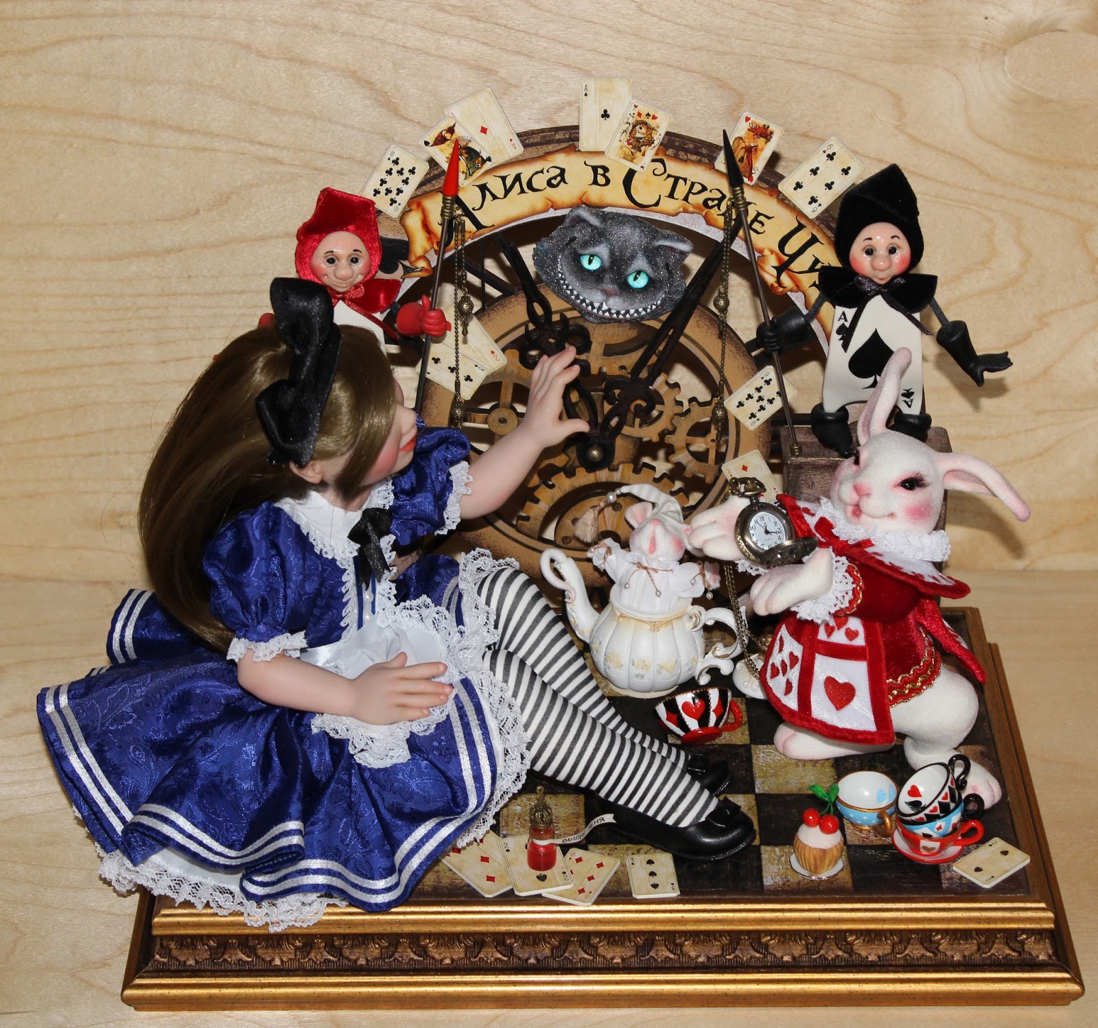 Алиса самоделки brooch "Alice in Wonderland" Бохо, Брошь, Стиль
