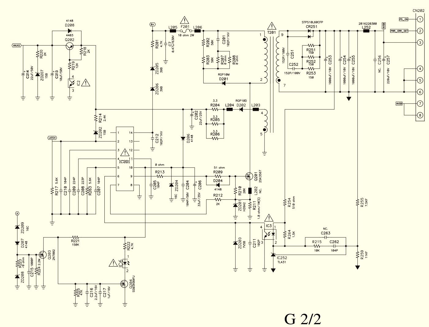 Electro help: Sony KDL32L4000 – KDL37L4000 SMPS Schematic – Delta EADP ...