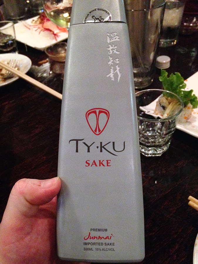 Benito's Wine Reviews Ty Ku Junmai Saké