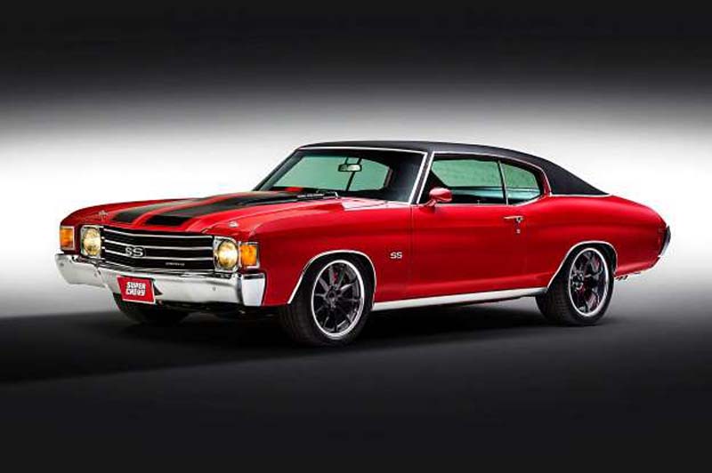A beautifully restored 1972 Chevelle SS takes a walk on the wilder side.
