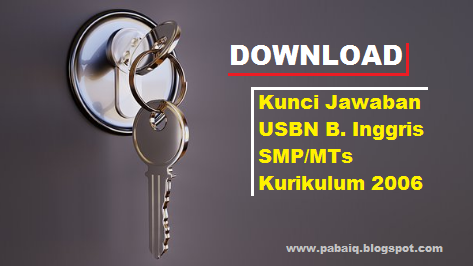 Download Kunci Jawaban Usbn Bahasa Inggris Sma 2018 Pics