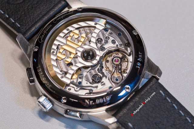 Glashütte Senator Chronograph Panorama Date trasera Glashütte Senator Chronograph Panorama Date trasera