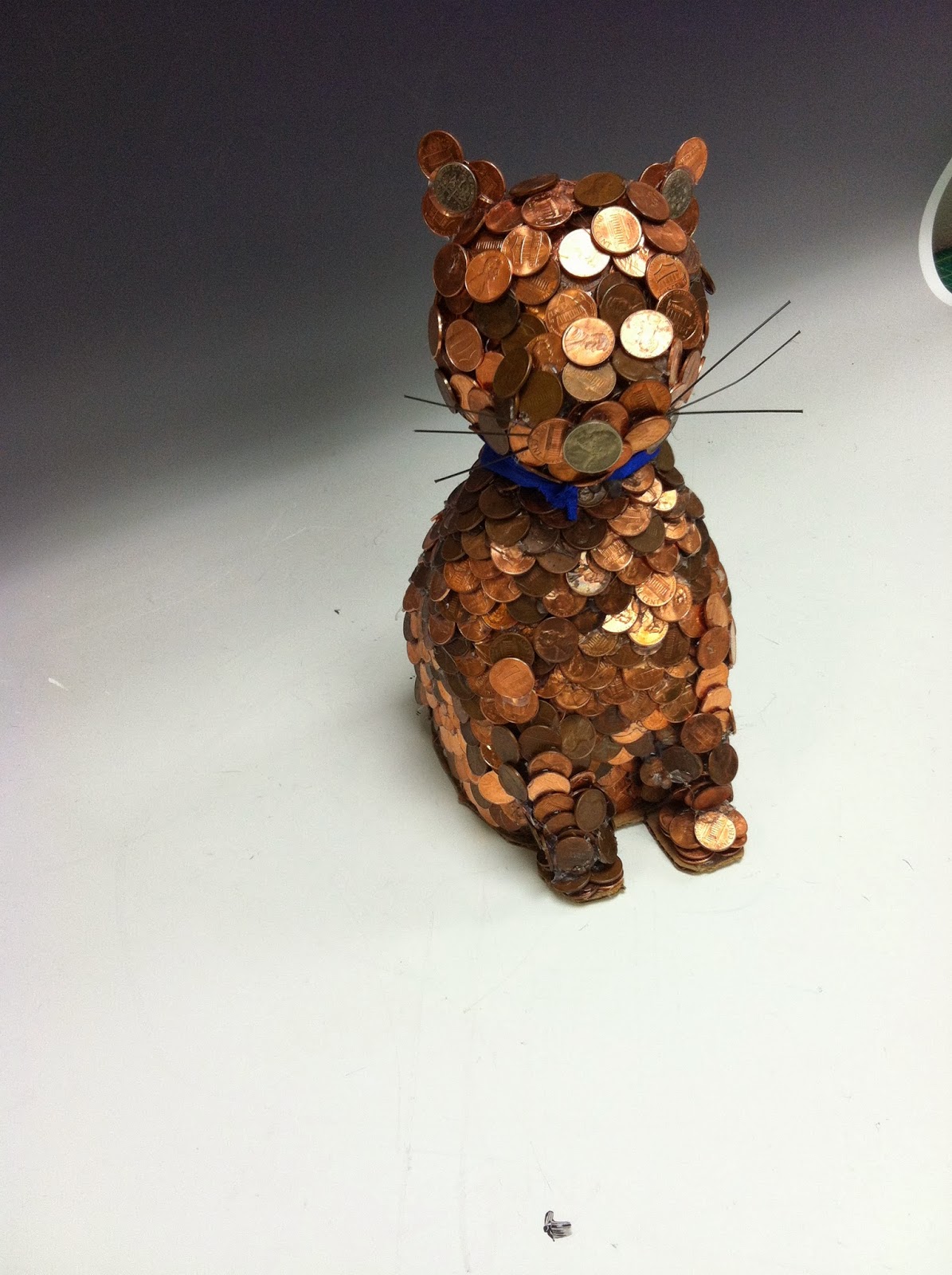 Adventures of Creativity. Student Work Found Object Sculptures