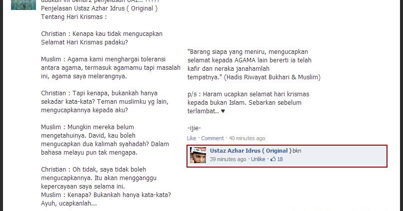 Jawapan Salam Dari Orang Bukan Islam  Rasmi My