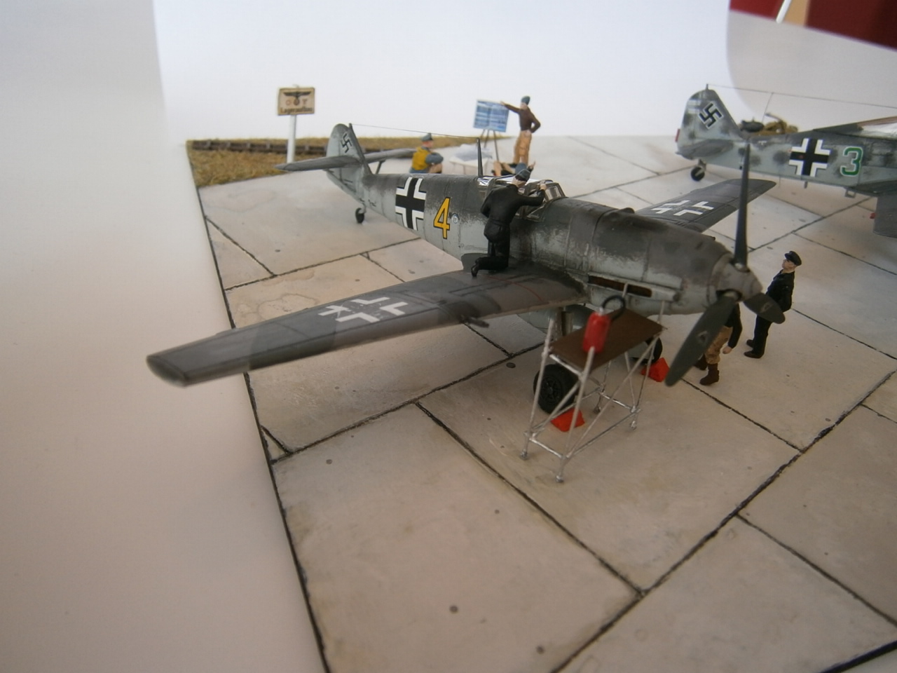 Endeavors in Plastic: Wilde Sau - Fw 190A6 of Stab/JG300 flown by ...