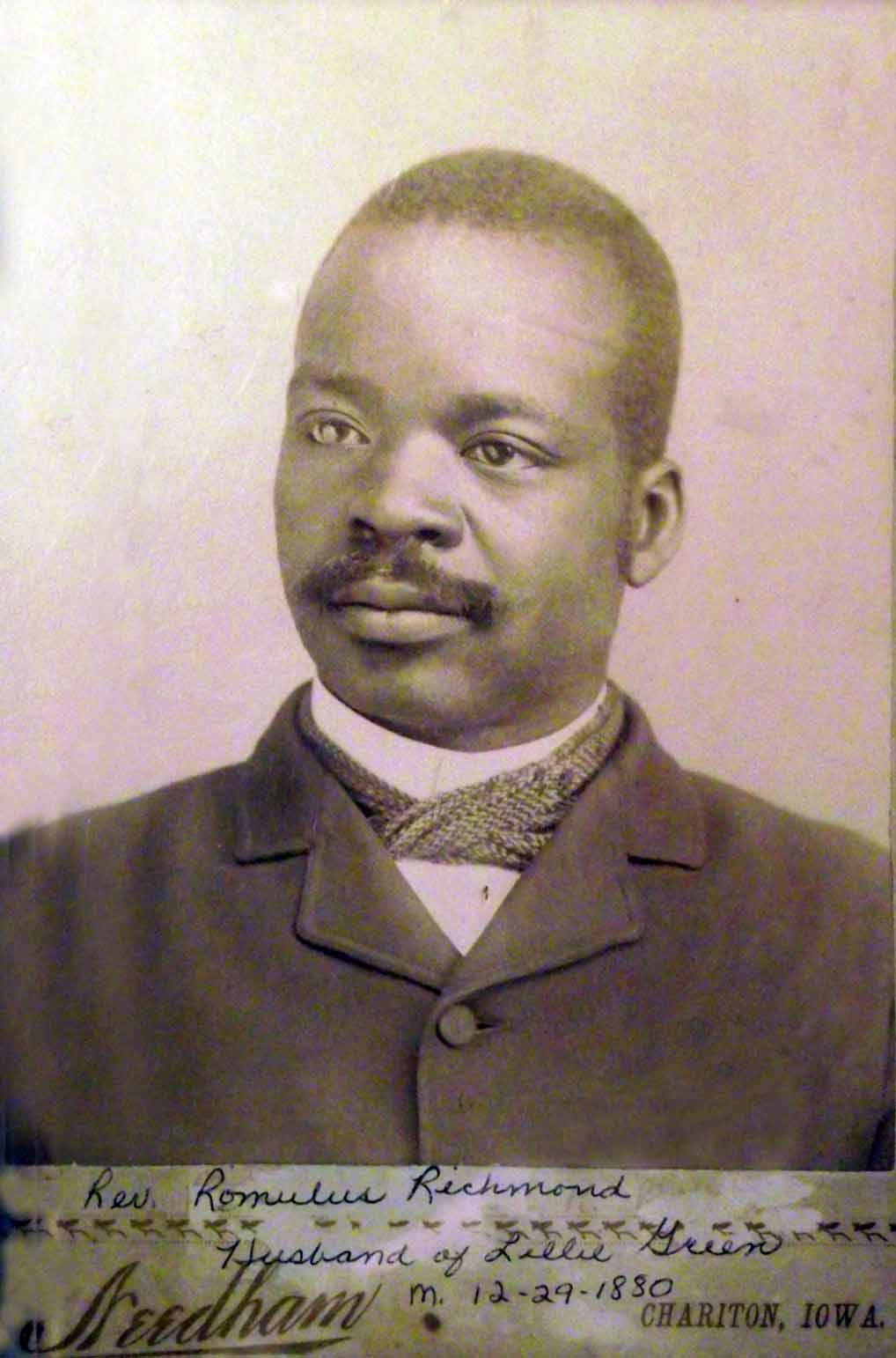 History and Politics by Dennis A. Wilson ROMULUS and LILLIE RICHMOND