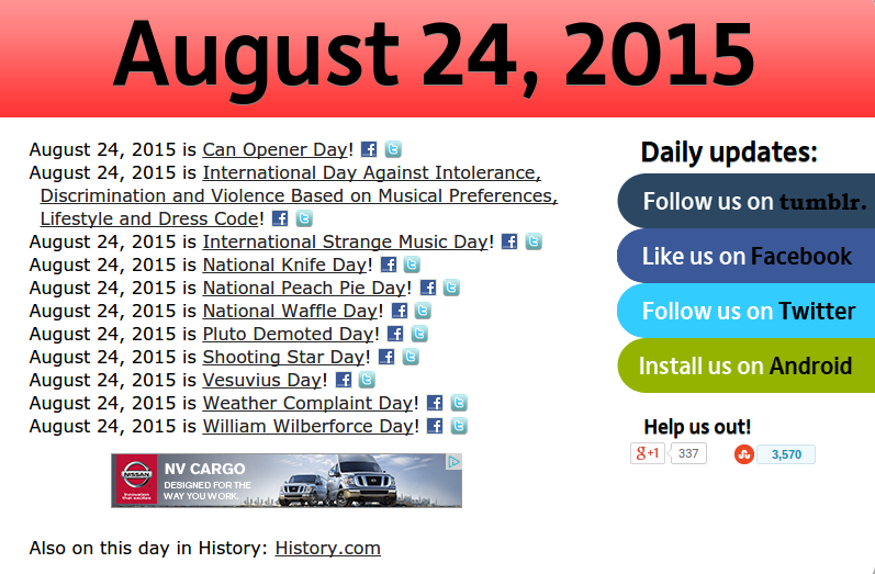 hollyrenee's msp & angelings blog Holiday's celebrated August 24th