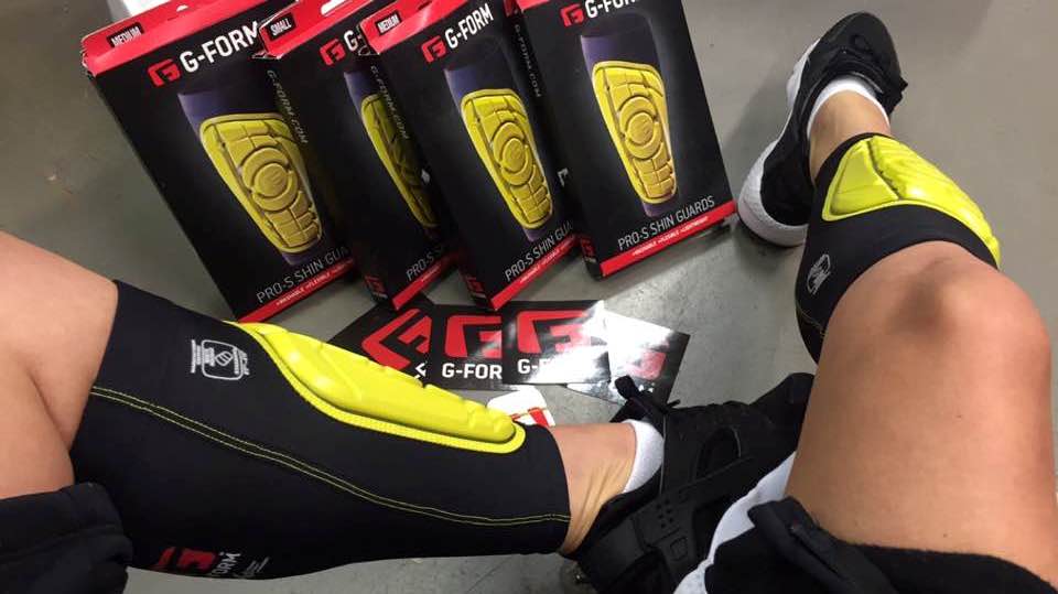 GirlsWithGame GForm shin guards.