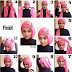 Cara Memakai Hijab Baju Kebaya