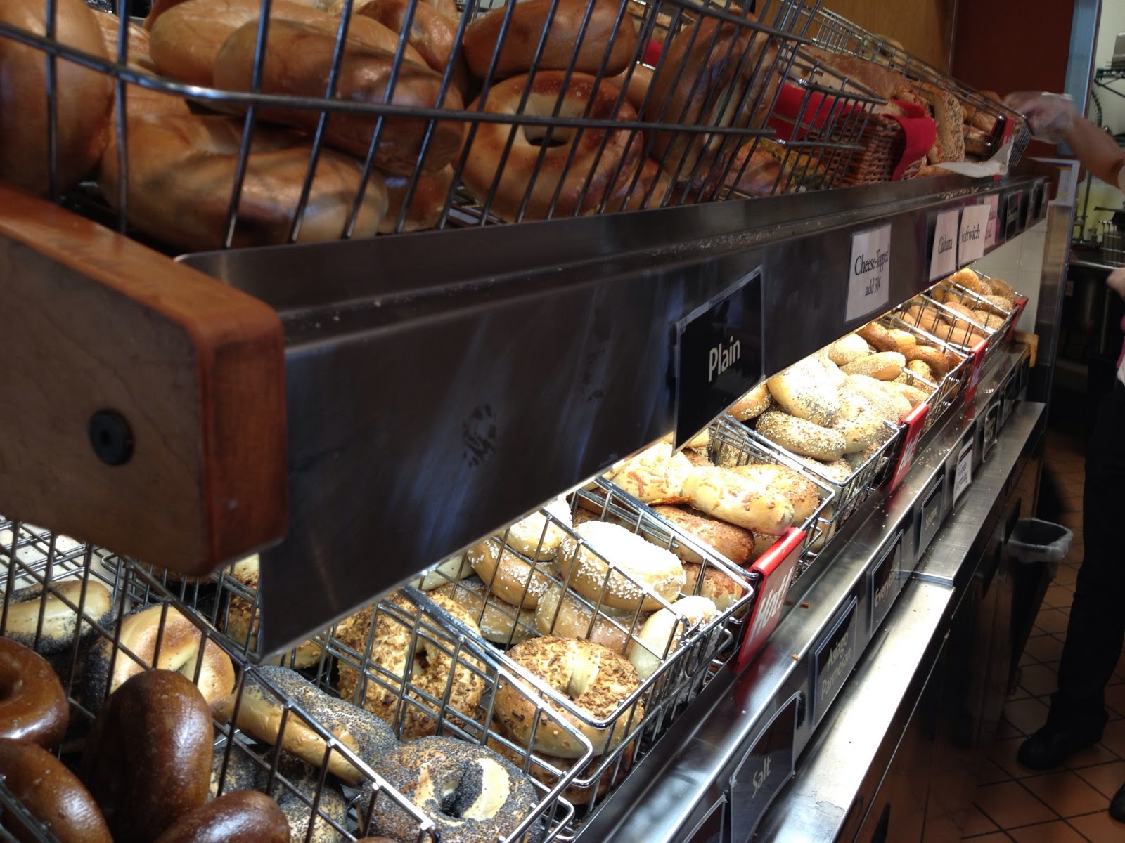 Behind the Scenes at Bruegger's Bagels The Food Hussy!