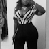 What a Shape!! Toolz Shows Off Major Cle.avage In S3xy Jumpsuit [Photo]