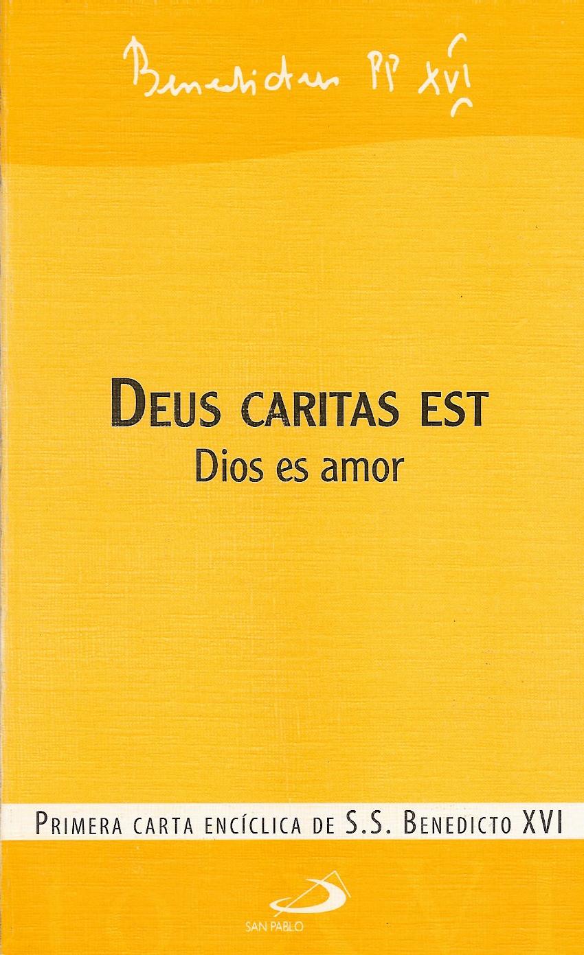 Libris Liberi Benedicto XVI Deus Caritas Est Por Chema Mart n