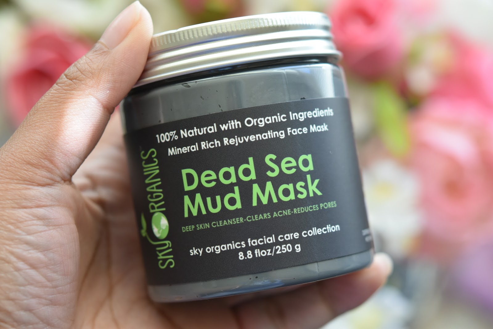 Sky Organics Dead Sea Mud Mask Sourced from Israel