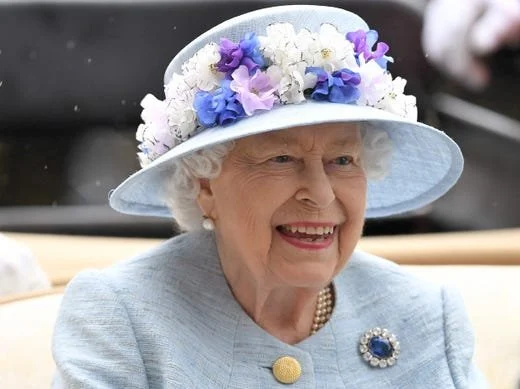 Queen Elizabeth and Sophie Countess of Wessex attended Day 4 of Royal Ascot at Ascot Racecourse in Ascot