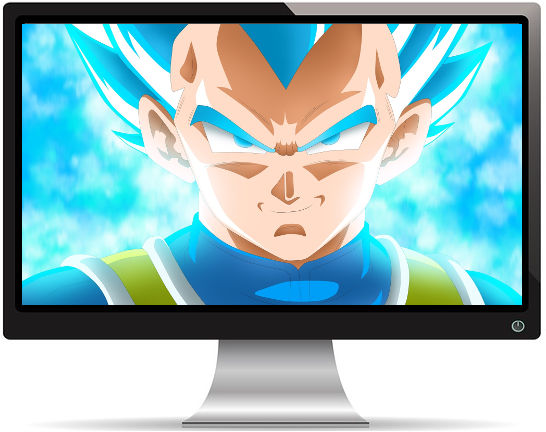 Super Saiyan Bleu Vegeta Dragon Ball Super - Fond d'Écran en Full HD