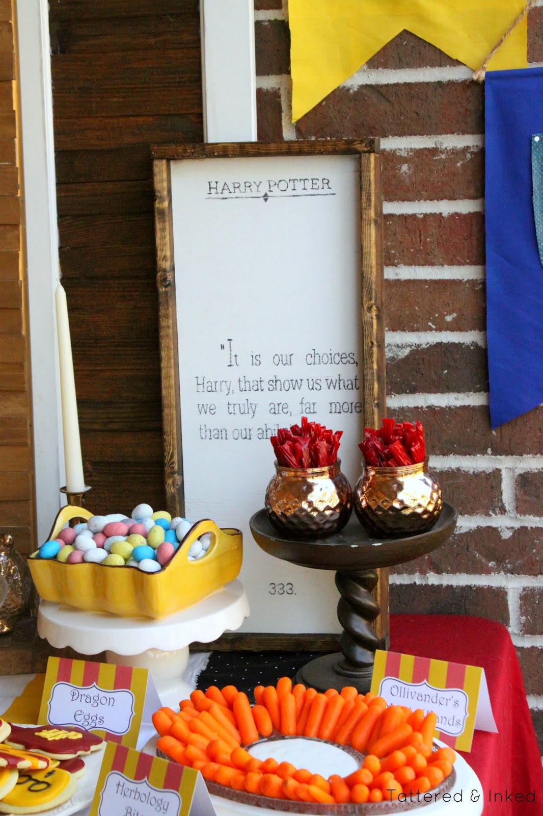 Harry Potter Birthday Party  Occasionally Crafty: Harry Potter Birthday  Party