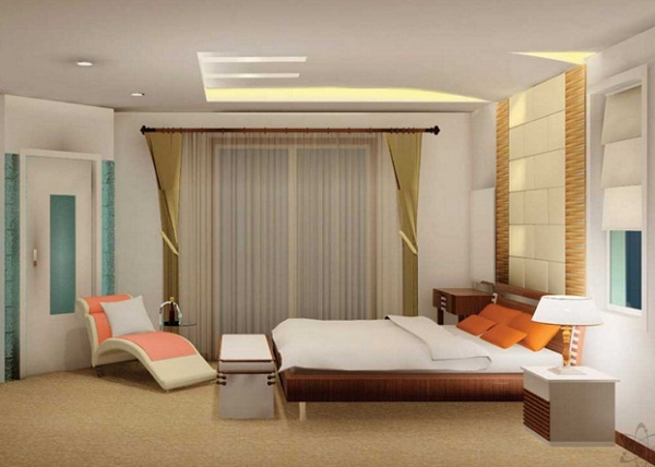 model desain kamar tidur rumah minimalis type 45