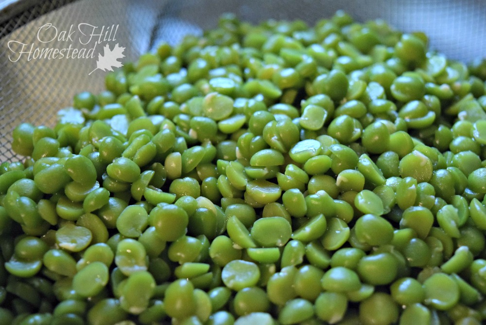 Split Pea Soup Oak Hill Homestead