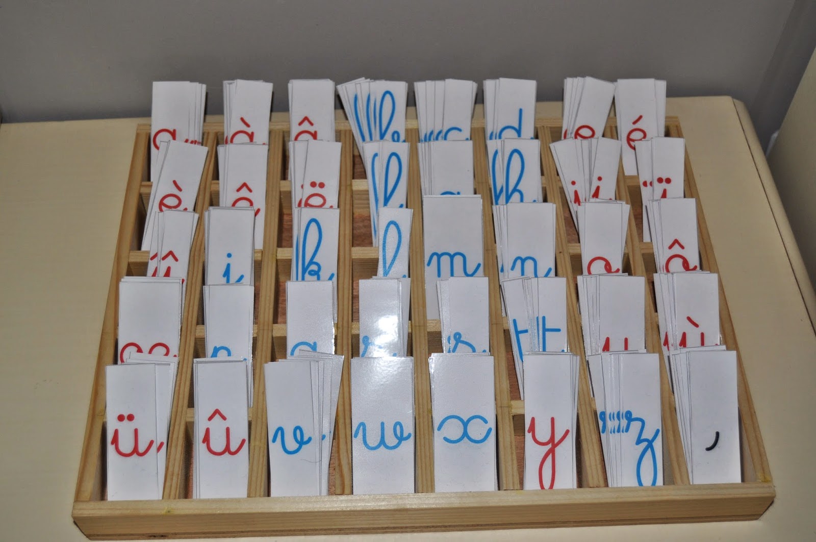 ma petite fabrique montessori Alphabet mobile
