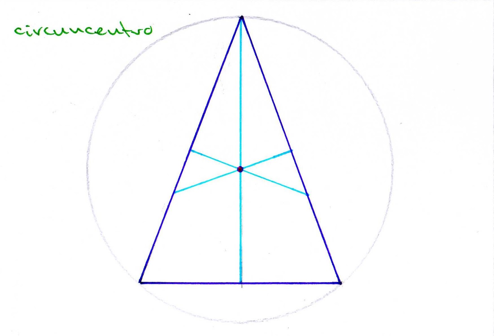 Como Se Hace El Ortocentro De Un Triangulo mi mundo de papel: centros