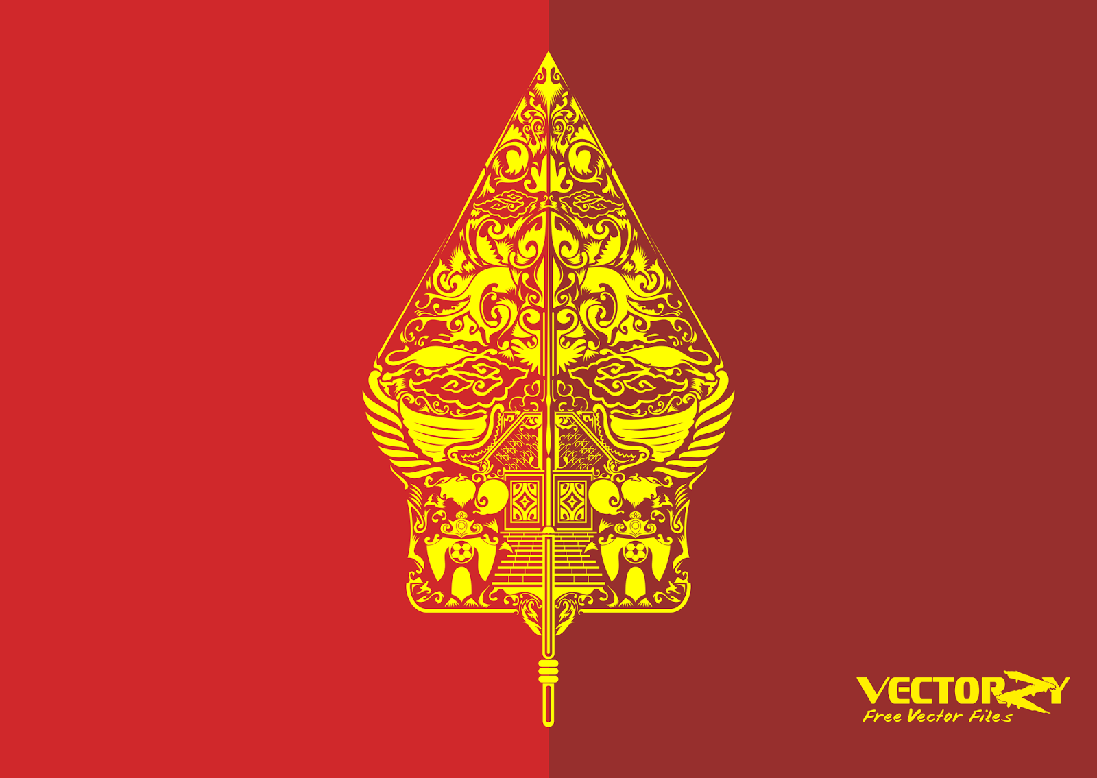 Gunungan Wayang Vector CorelDraw (CDR) - Vectorzy Download Vektor Logo