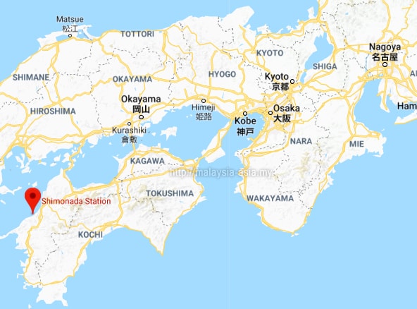 Japan s Most Instagrammed Train Station Shimonada Station Location