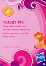 My Little Pony Pony Collection Set Peachy Pie Blind Bag Card