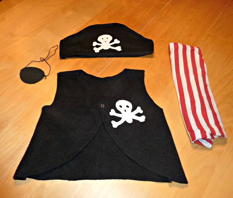 How To Make A PIRATE Costume For Kids Last Minute DIY AppleGreen 