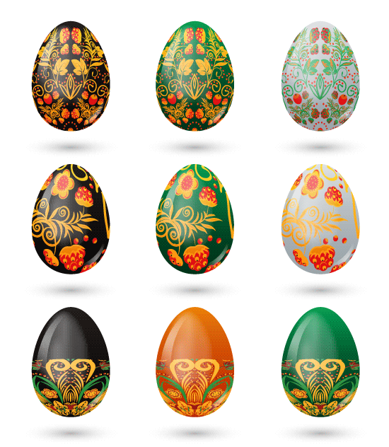 Huevos de Pascua colección 2