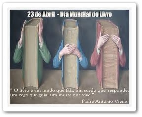 DIA MUNDIAL DO LIVRO!