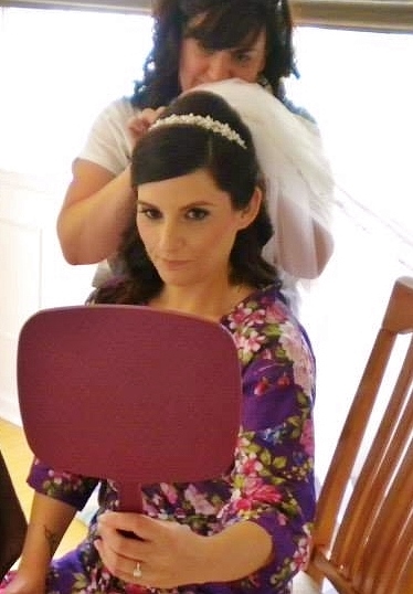 Bridal hair style