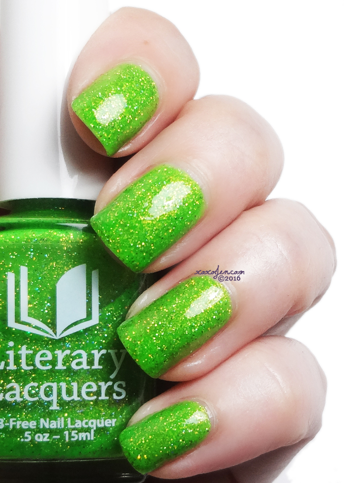 xoxoJen's swatch of Literary Lacquers Long May She Reign