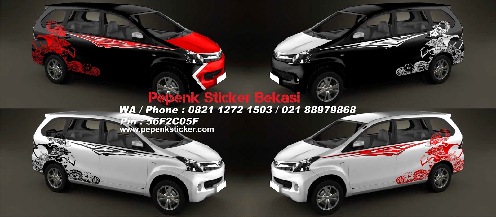 Top Cutting Stiker Mobil Avanza Veloz Terbaru  Modifotto