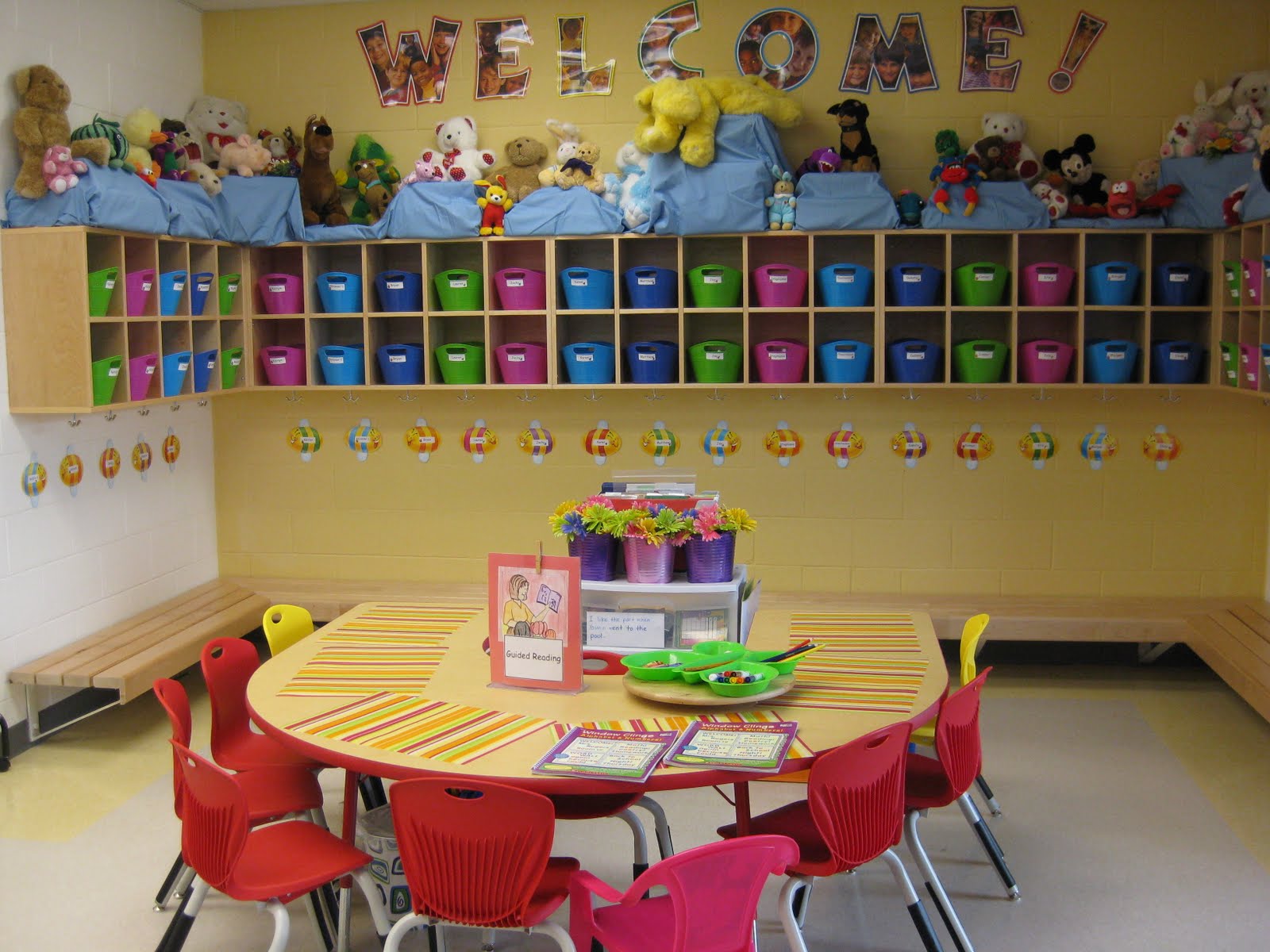Then and Now Our Classroom Cubby Area Transforming our Learning
