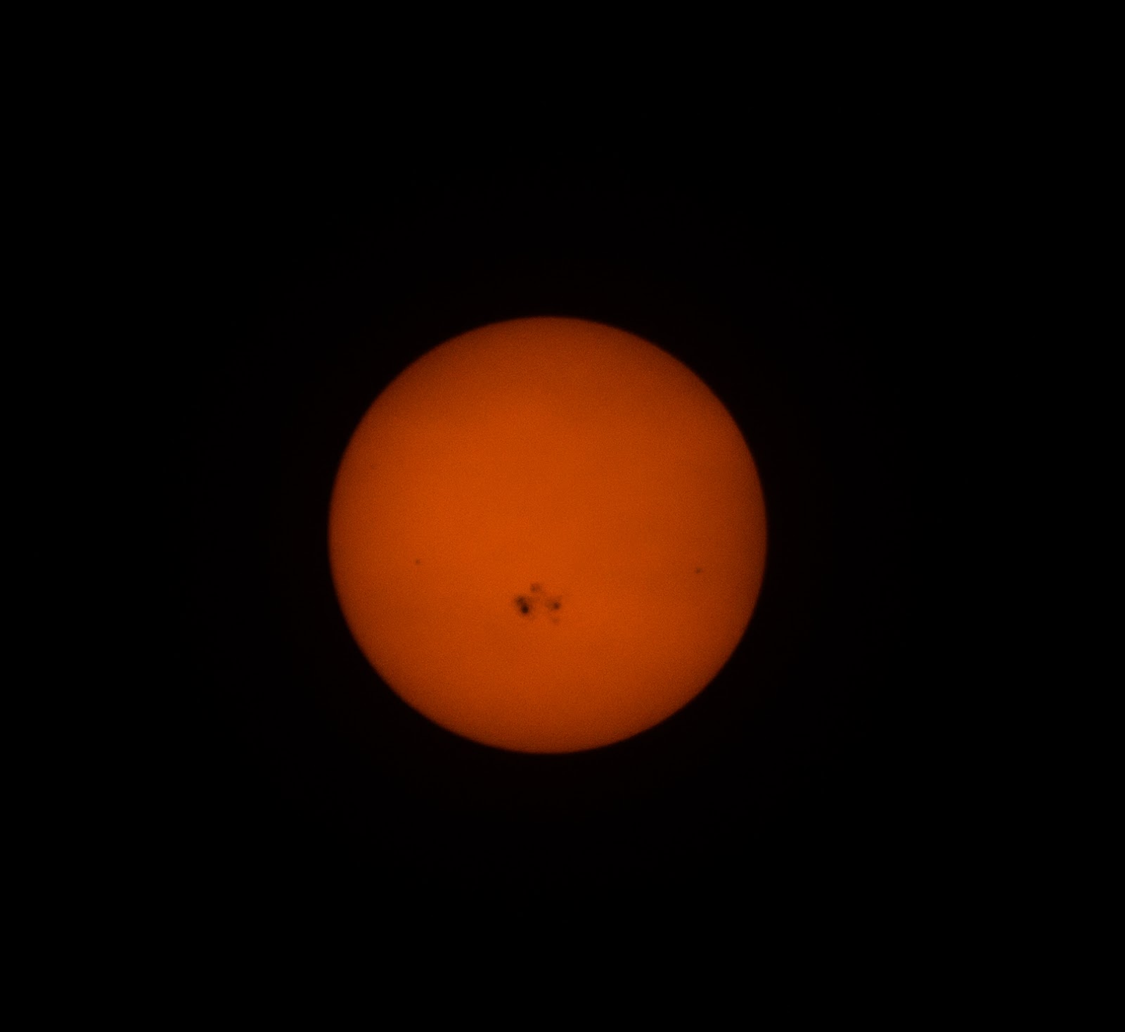 sunspot AR12192 october 23