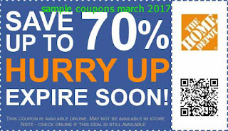 Home Depot coupons march 2017