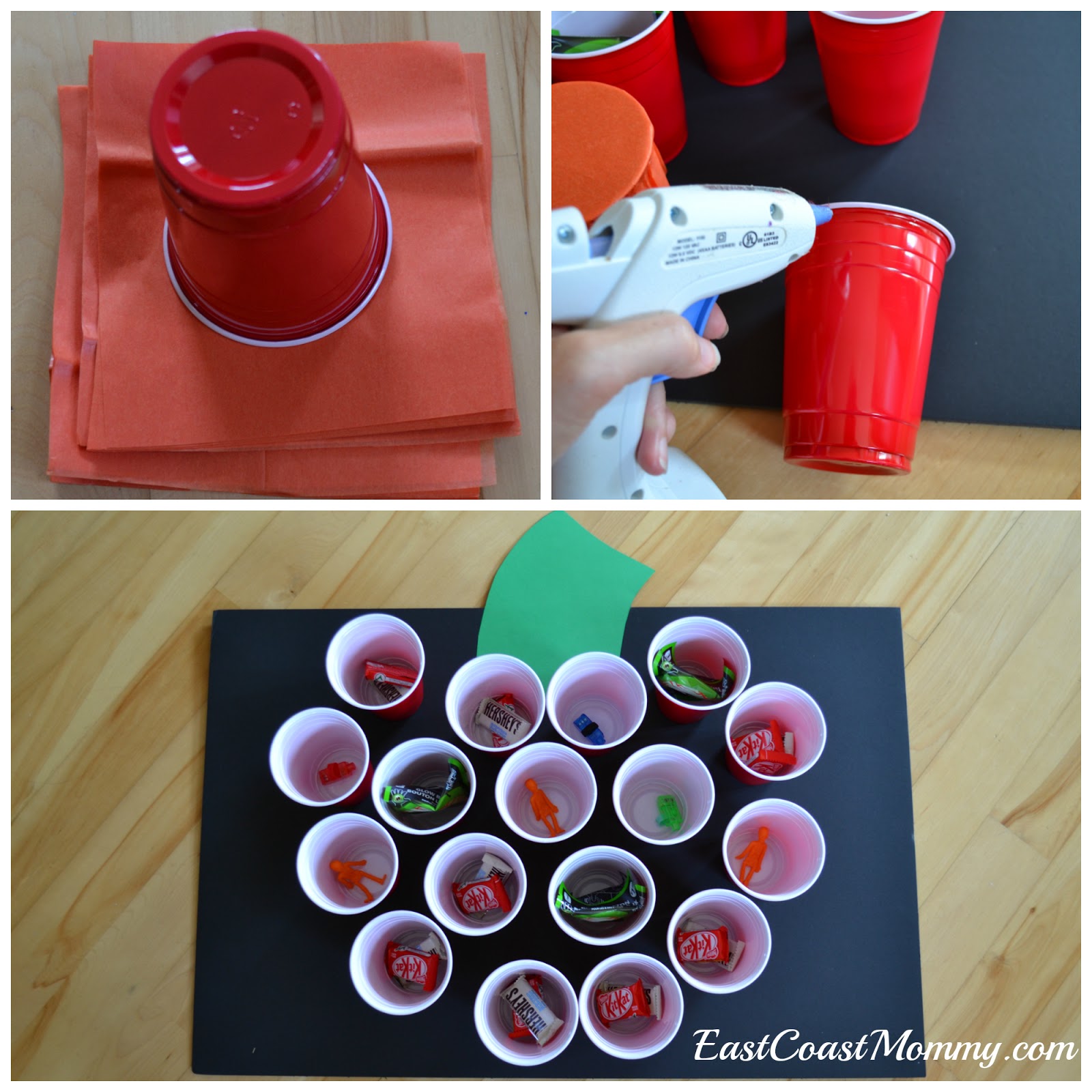 East Coast Mommy Pumpkin Prize Punch (using dollar store supplies)