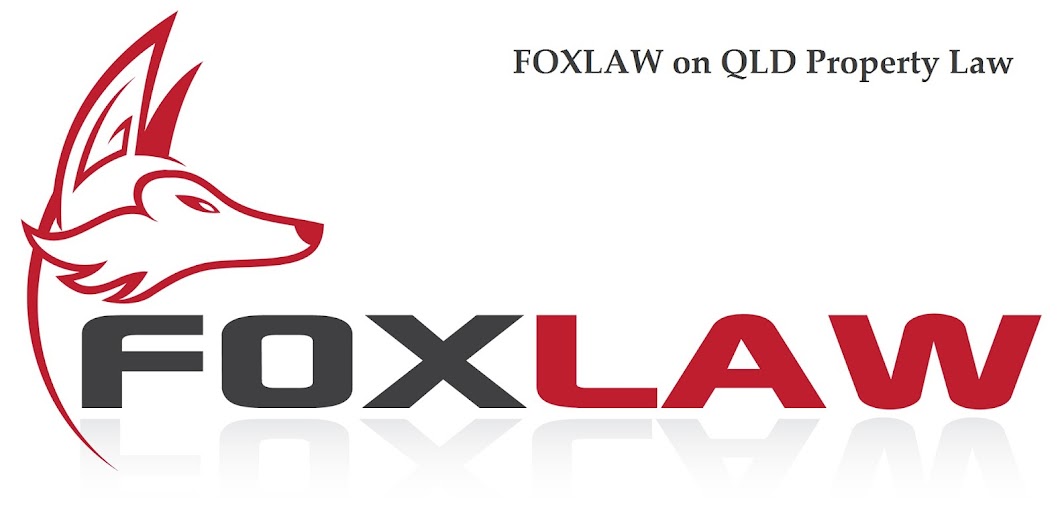 FOXLAW on QLD Property Law