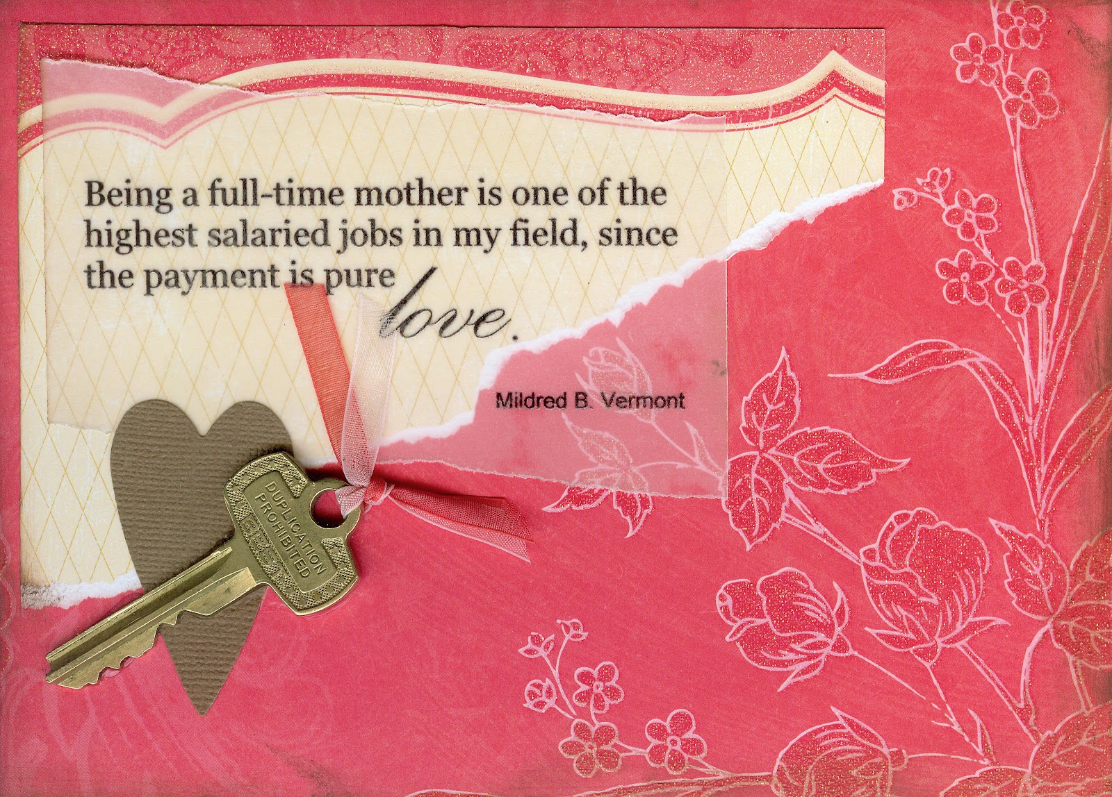 Handmade Mother´s Day Cards : Let's Celebrate!