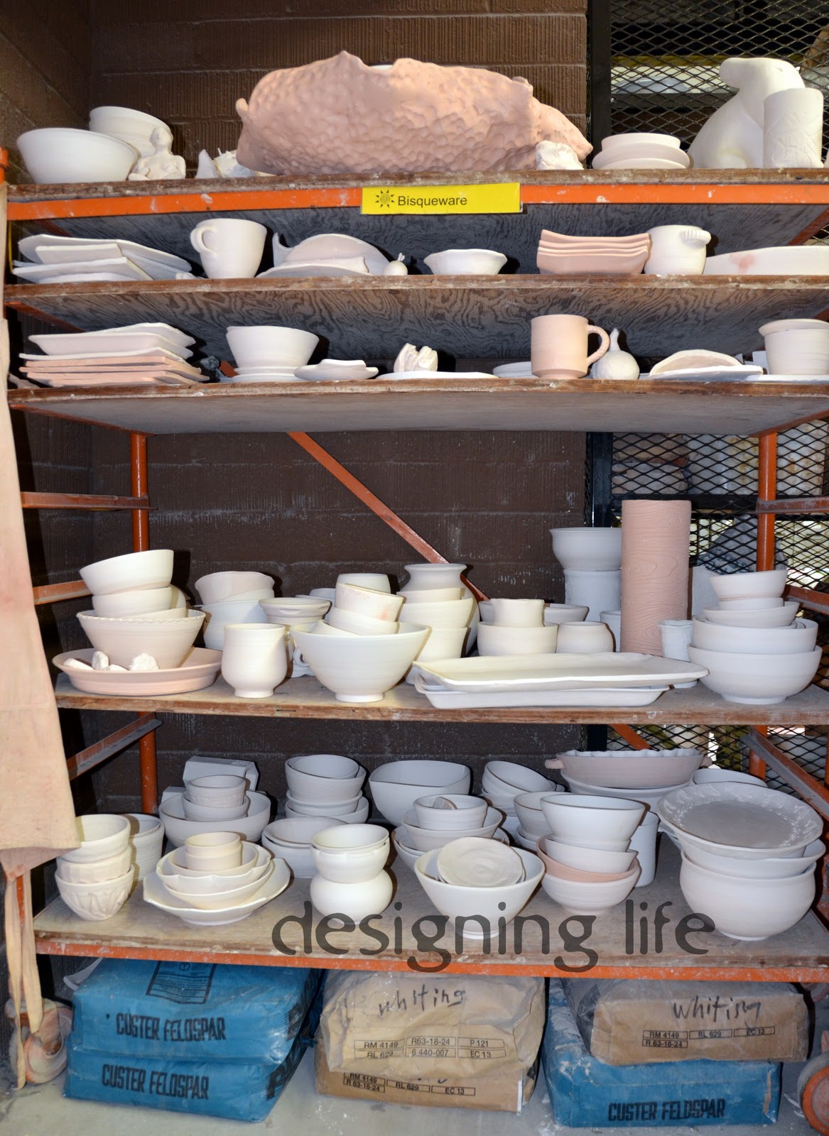 designing life Pottery zone