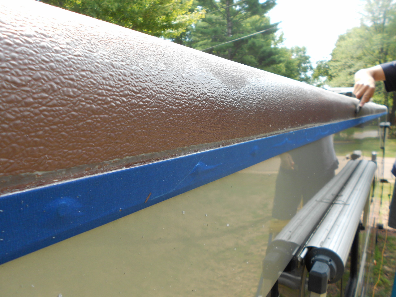 What A View!!! : Coating Mel and Paula's RV Roof with Elastomeric Paint