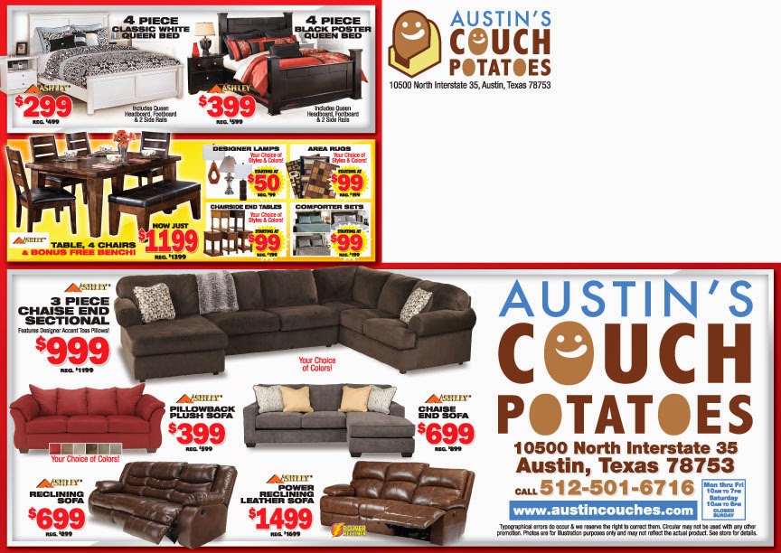 Furniture Stores Austin, TX Austin's Couch Potatoes