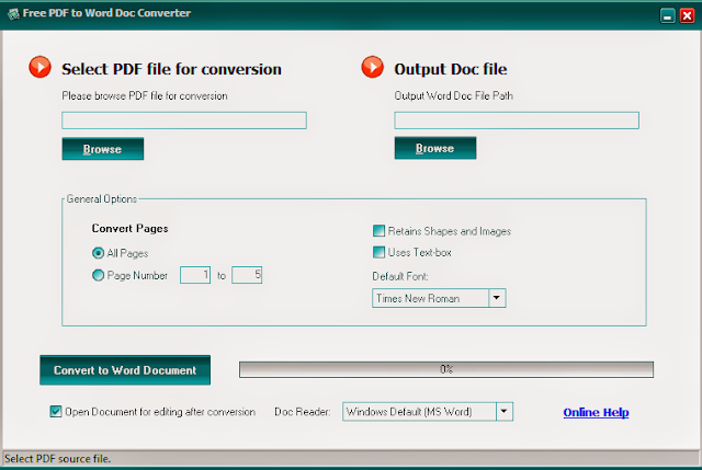Convert PDF into Editable Word Documents