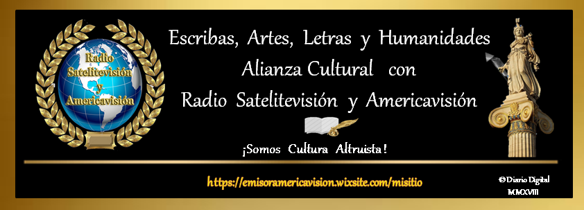 Radio Americavisión en alianza estratégica cultural con el Diario Digital Escribas, Artes, Letras y