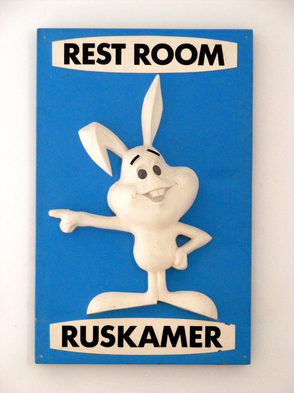 VAMP FURNITURE: A vintage Caltex Restroom sign_ 6 July 2018