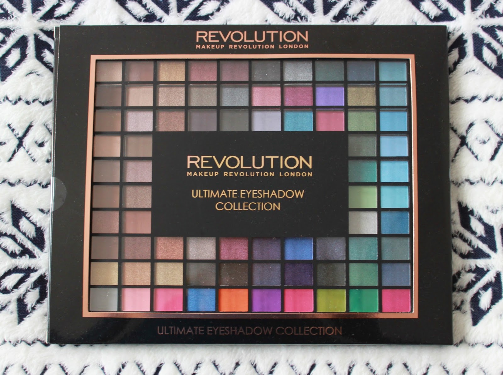 Makeup Revolution Ultimate shadow collection | of a Pale | UK beauty blog