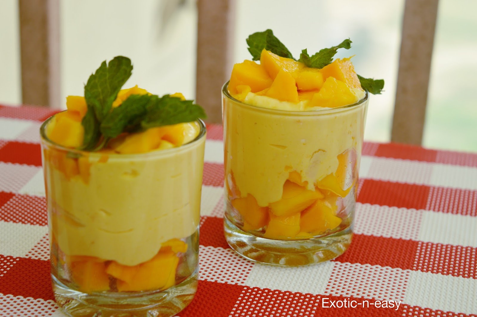 exoticneasy cooking Mango Yogurt