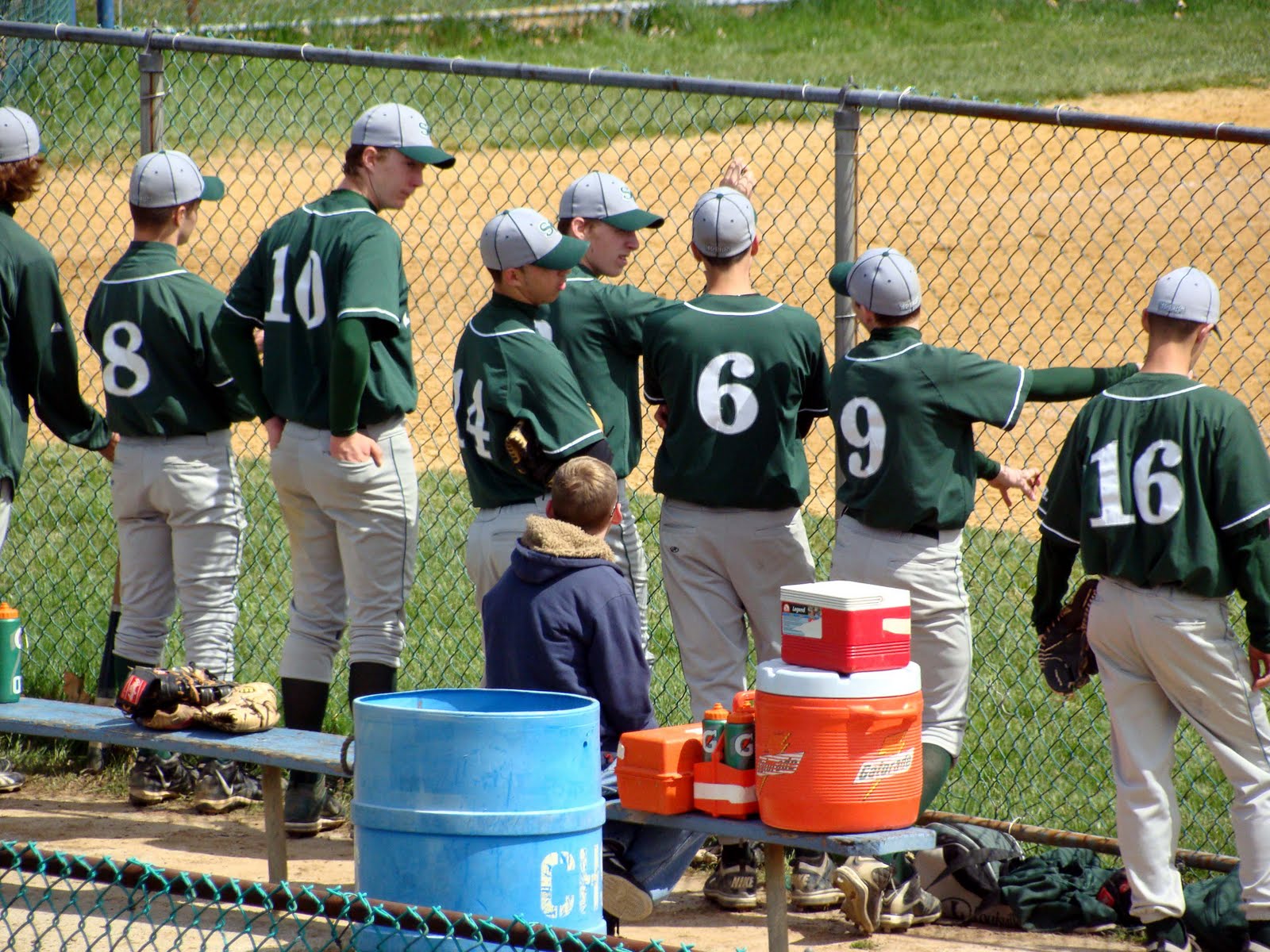South Plainfield NJ Varsity Baseball Team Game 12 South Plainfield 6
